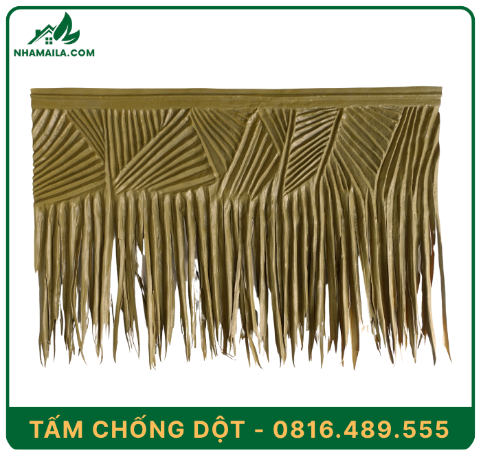 Tấm Rơm Làm Nhà Lá Chống Dột Nhân Tạo